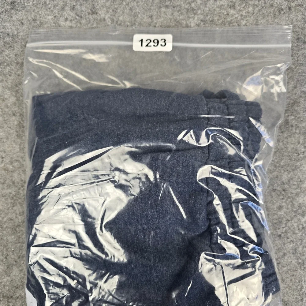 True Religion Mens Loungewear Joggers Navy Blue Horseshoe Logo Sweatpants Medium